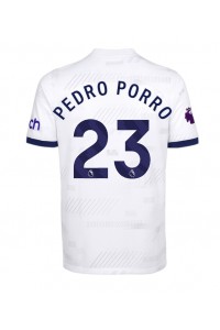 Fotbalové Dres Tottenham Hotspur Pedro Porro #23 Domácí Oblečení 2023-24 Krátký Rukáv